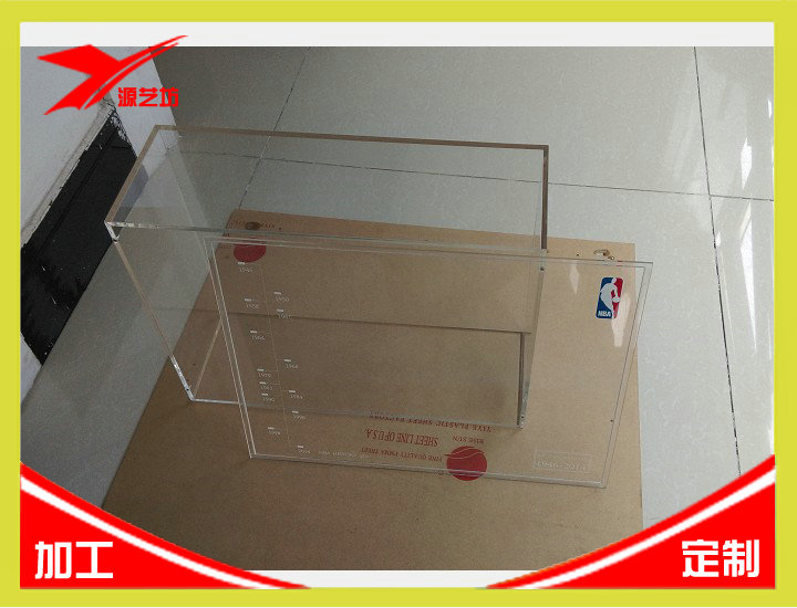 亞克力方型透明盒定做 簡約透明鞋盒加工廠家